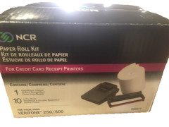 Box of Paper w/ Ribbon New Unopened w/ Used Credit Card Printer Verifone 250/500