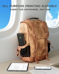 Portable Printers Wireless for Travel, N80 Wireless Thermal Printer Bluetooth In