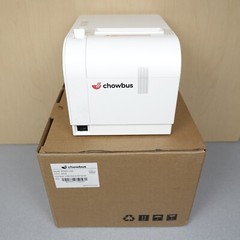 Chowbus Mini Receipt Printer RP820-USE White USB-SERIAL-ETHERNET Business New
