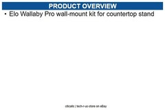 Elo E990079 Wall Mount for Display Stand