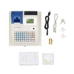48 Keys Till Fully System Electronic Cash Register / POS System Management NEW