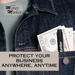 Money Detector Pen (2 Pens) – Money Marker Bill Detector Pen with Upgraded