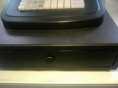 SAM4S ER-180U Electronic Cash Register and cash drawer USED, GREAT CONDITION
