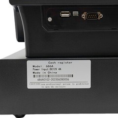 Electronic Cash Register 48 Keys Cash Management System with Thermal Printer USA