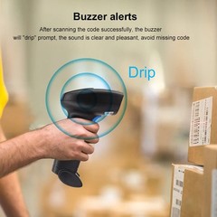 Universal 1D/2D USB Wired Barcode Scanner Handheld QR Codes Reader Mobile4237