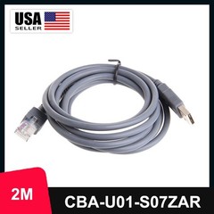 10PCS 6ft USB Cable for Symbol Barcode Scanner LS2208 LS4208 CBA-U01-S07ZAR US