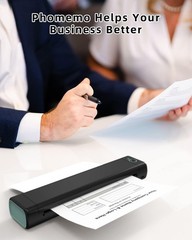 Thermal Printer Paper 8.5×11 Inches, 100 Sheets for Inkless Portable Printing