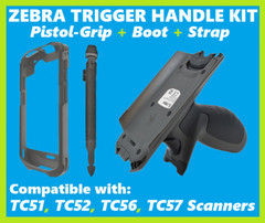 Zebra TRG-TC51-SNP1-03 Trigger Handle Kit to TC51, TC52, TC56, TC57 Scanners!🔥⭐