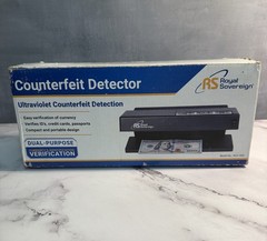 Royal Sovereign Counterfeit Detector Ultraviolet, RCD-1000 Tested Works