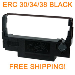 (36) EPSON ERC 30 / 34 / 38 BLACK RIBBONS **NEW** FREE SHIPPING!!