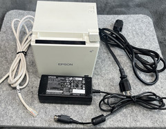 Epson TM-M30 M335A USB Ethernet Thermal Receipt Printer w/ Power Cord White 42km