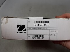 OHAUS CX221 Portable Balance Scale Max 220g 0.1g Readability