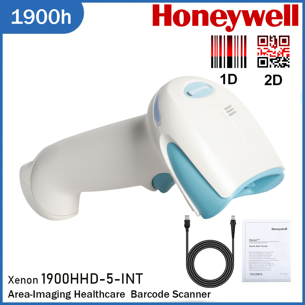 Honeywell Barcode Scanner Xenon 1900h Handheld Area-Imaging 2D QR Code Scanner