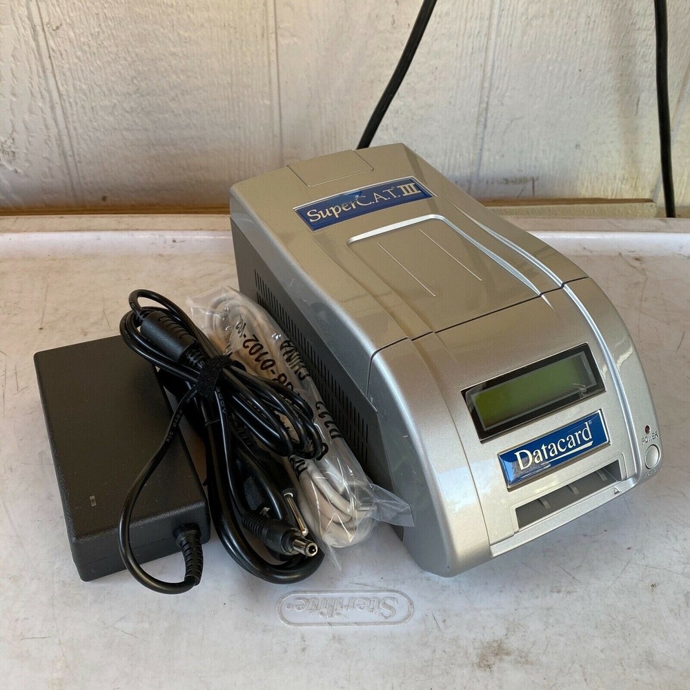 Datacard SuperC.A.T. III Encoder ESTF-4902 USB Ethernet AC Adapter