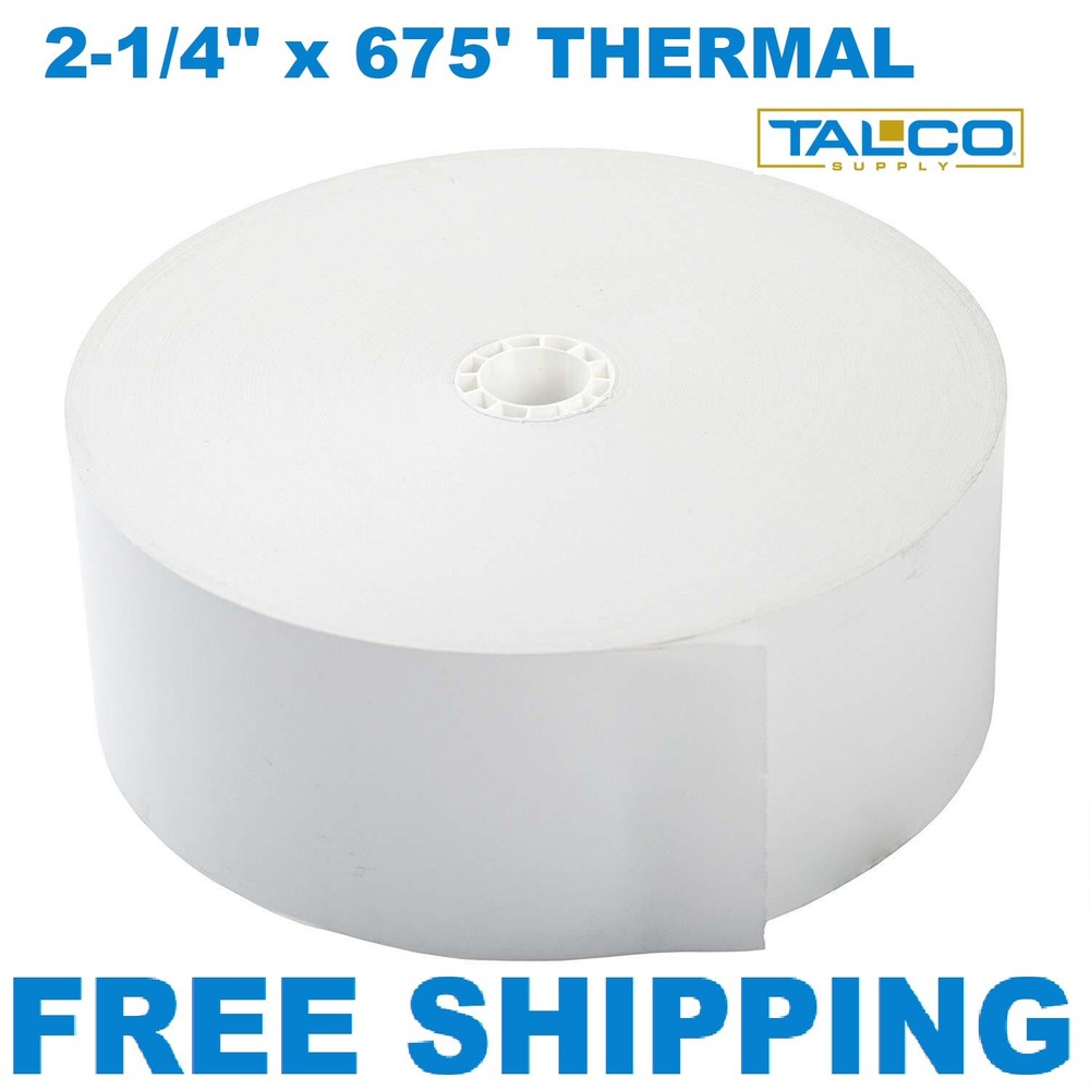 (24) HANTLE 1700 SERIES ATM THERMAL RECEIPT PAPER ROLLS ~FAST FREE SHIPPING~