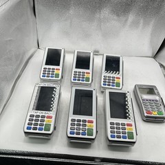 Set of 7 PAX A80 Countertop Smart Credit Card Terminal & VX805 don’t power up