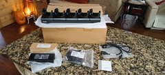 Zebra TC51/56 5-Slot Dock Charging Cradle + Poweradapter NEW
