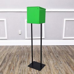 Metal Donation Box Suggestion Box Charity Box Offering Box 8.6x 9.4 x 8&Prime;