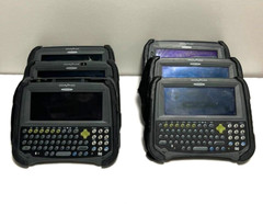 Lot of 5 Broken Incomplete for parts Microflex CE8640 Data Collection Tablet