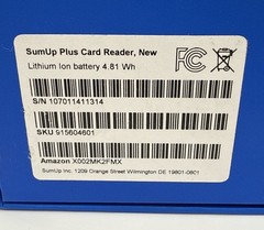 SumUp Plus Card Reader BlueTooth NFC RFID Card Reader for Smartphones New in Box