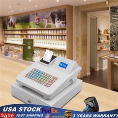 Electronic Cash Register Pos System Supermarket Bar Retail Shop with Cash Drawer