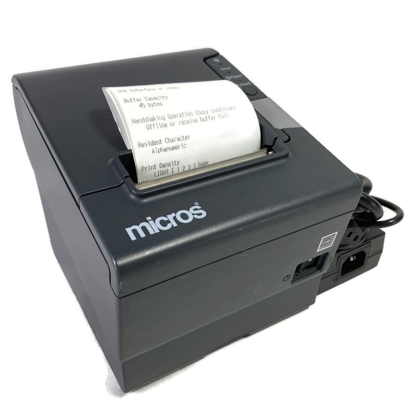 Epson Micros M244A TM-T88V USB POS Thermal Receipt Printer IDN w/ Adapter