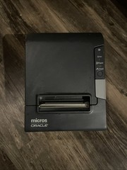 Micros Oracle M244a Receipt Printer Tested
