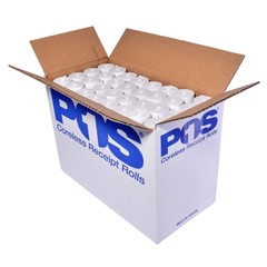 Thermal Paper Rolls 2-1/4 x 75 ft | 38mm diameter | fits Verifone vx520 | fit…