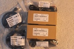 POWER ADAPTER OEM Zebra PWR-BGA12v108w0ww W/ Cable Assy  NEW FREE SHIPPING