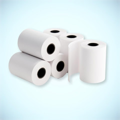 2 1/4” X 65 Ft Thermal Receipt Paper Rolls, Fits Ingenico Desk 3500 Desk 5000 Mo