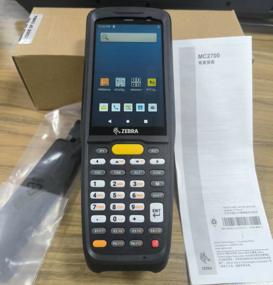 Zebra MC2700 Android 10 Barcode Scanner Mobile Computer Terminal MC27CK-3B3S4CN