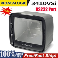 New Datalogic Magellan 3410VSI On-Counter 1D 2D Barcode Scanner With RS232 Cable