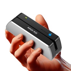 MISIRI X6BT Bluetooth Mag VIP Card Reader Writer Encoder black;grey