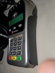 First Data FD100ti and FD35 POS Credit Card Terminals Touch to Pay