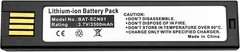 3.7V / 2600mAh Lithium-ion Battery Pack BAT-SCN01 for Honeywell Barcode Scanners