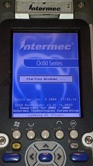 Intermec CK61 CK61A8131N0E0100 Barcode Scanner Color TE2000 Windows Mobile CK60
