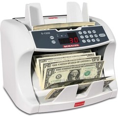 Semacon S-1200 High-Speed Bank Grade Currency Counter, 3 Speed Settings