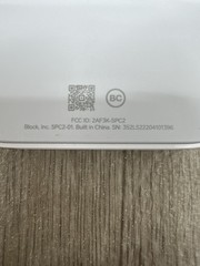 BLOCK INC SPC2-01: Square BLUEBOOTH Credit Card Reader [Insert/Tap/Manual]