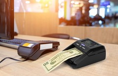 Better Office Products Counterfeit Money Detector Machine, Portable Counterfe…