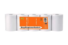 10 Rolls 2 1/4&Prime; X 165&prime; Thermal Paper for Sharp XEA507 XEA407 XEA207 ERA247 34…