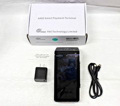 NEW IN BOX PAX A800 SHIFT 4 SMART PAYMENT CREDIT CARD TERMINAL ANDROID w/ POWER