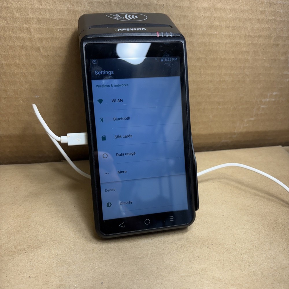 QuickSale: Stripe/ Tap Card Reader W/ Battery WIZARPOSQ2 – CLEAN WORKS***
