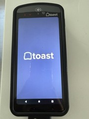 Toast Go 2 Handheld POS TG200 – Tested Working w Power Adapter, Block & Orig Box