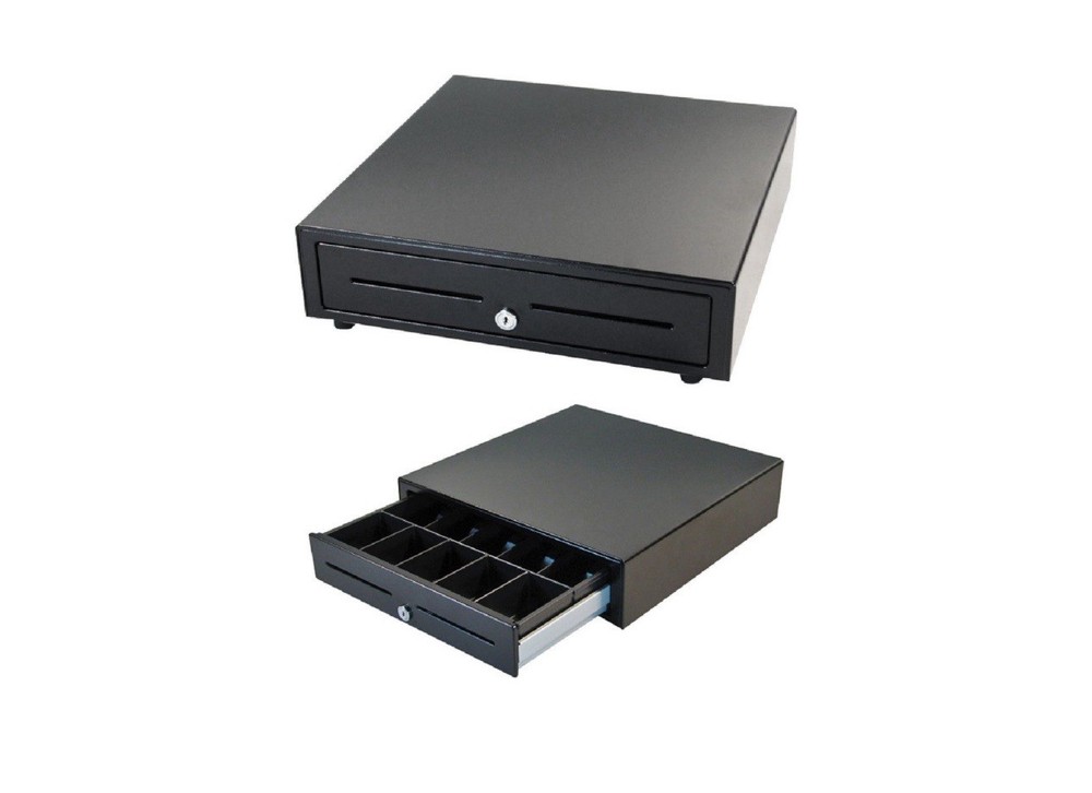 (APG) VASARIO™ CASH DRAWER BL FRONT, 16.2 X 16.4 USB 554-40 HID IF, 5BX5C TILL