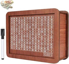 Cash Vault Wooden Savings Box Wooden Cash Saver Money Box Cash Saver Box