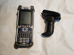INTERMEC CK60 barcode scanner handle handheld computer Windows Mobile