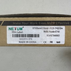 NETUM Bluetooth 1D Barcode Scanner 3in1 Wireless Warehouse Inventory Green E740