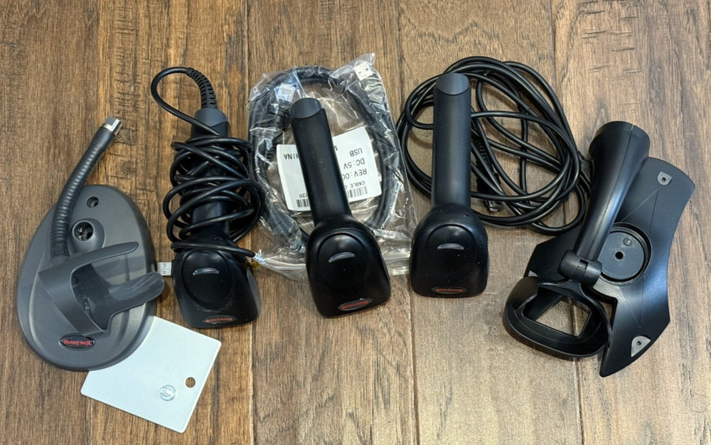 Lot of 3: Honeywell 1450g Scanners Open AS IS See Photos READ