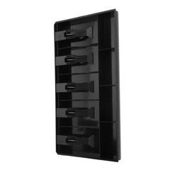 Five Grids Cash Drawer Tray Portable Organizer For Office Excellent