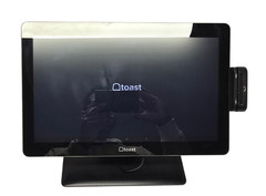 ELO-I3-15STD TOAST 15.5&Prime; POS TERMINAL MONITOR W/ CARD READER, STAND AND POWER